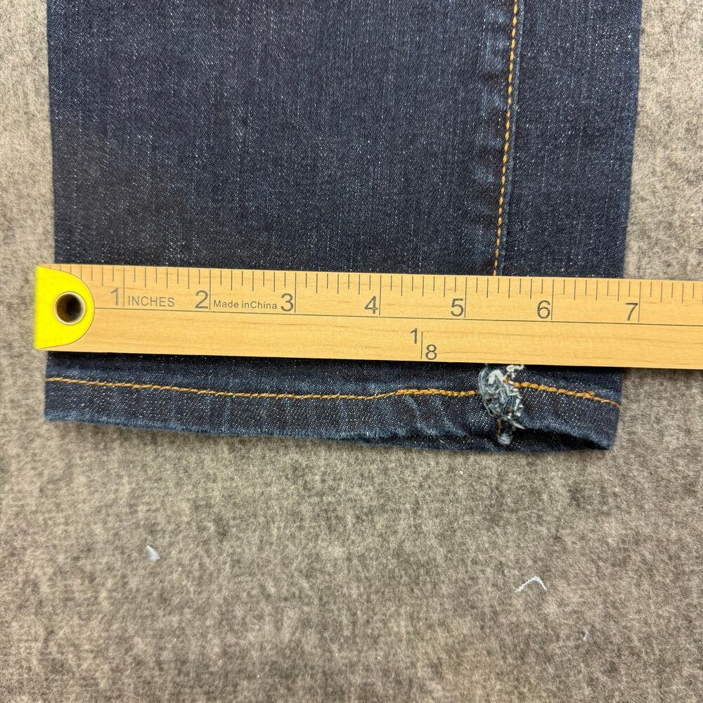 Sonoma Jeans Men's Size 32x34 Slim The Everyday Jean Stretch Dark Wash Split Hem - Picture 11 of 15